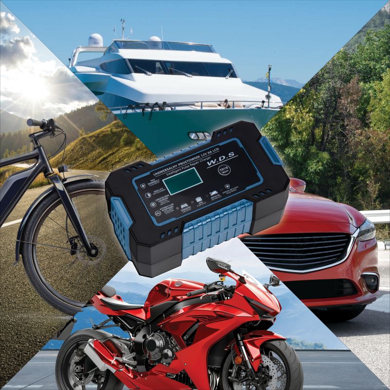 Prostownik uniwersalny 12V / 6A WDS2230