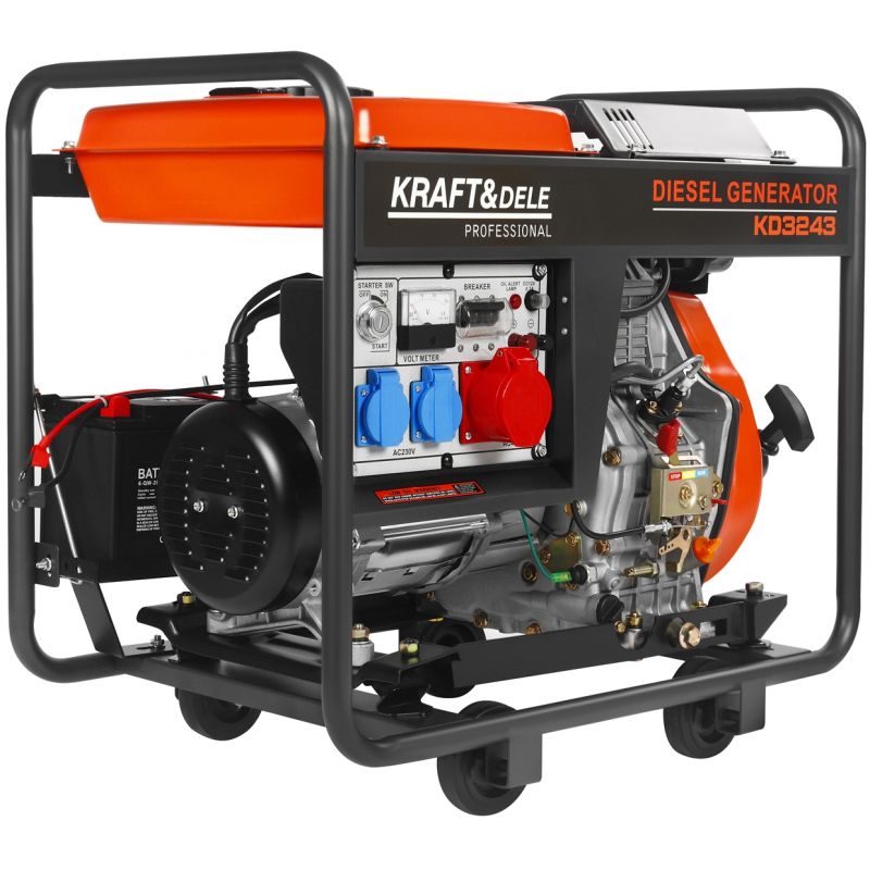 Dieselová elektrocentrála 7KW 16KM 230V/400V KD3243