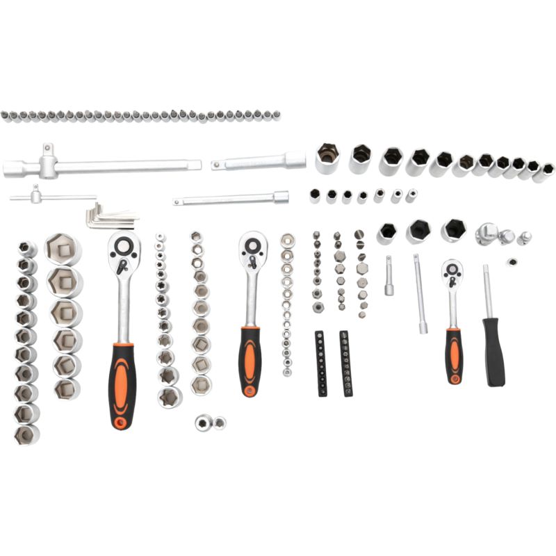 Zestaw Kluczy Klucze Nasadowe TORX KD308 172el. Walizka