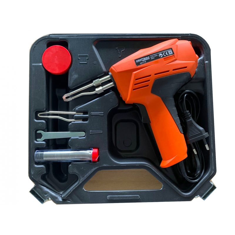 Lutownica transformatorowa KD1718 200W LED WALIZKA