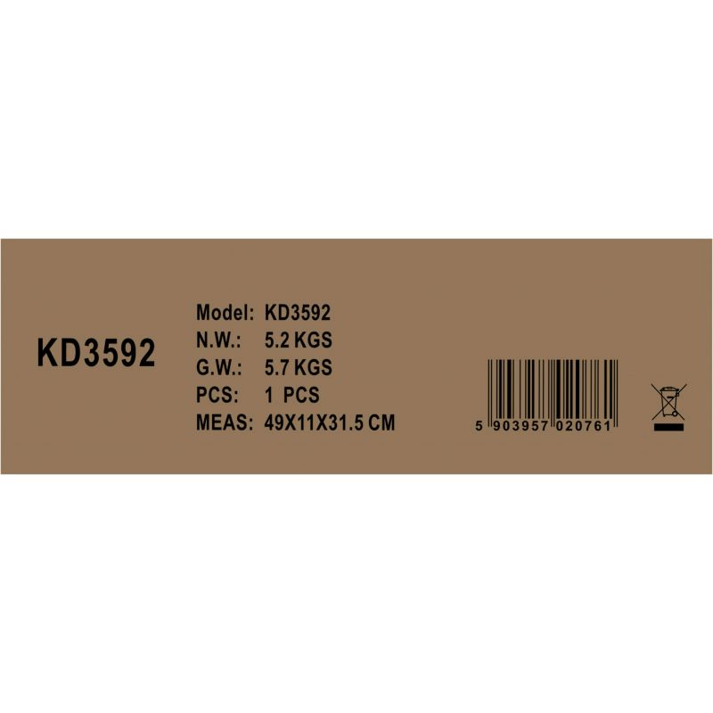Smarownica akumulatorowa 21V 3Ah + walizka KD3592