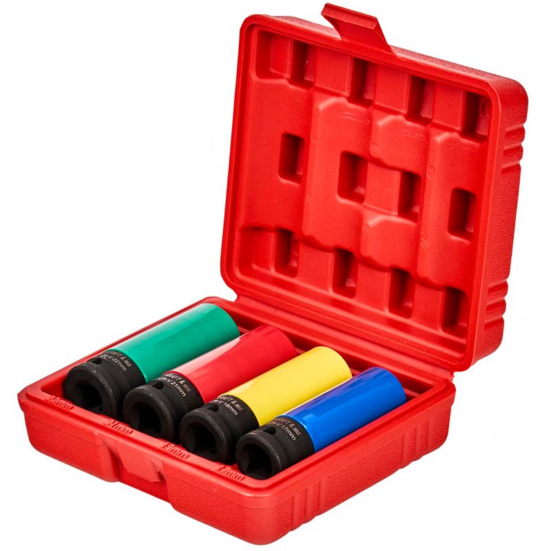 Nasadki udarowe 4el. 1/2" L:79 KD11751