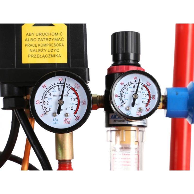 Kompresor olejowy sprężarka 100L KD1483