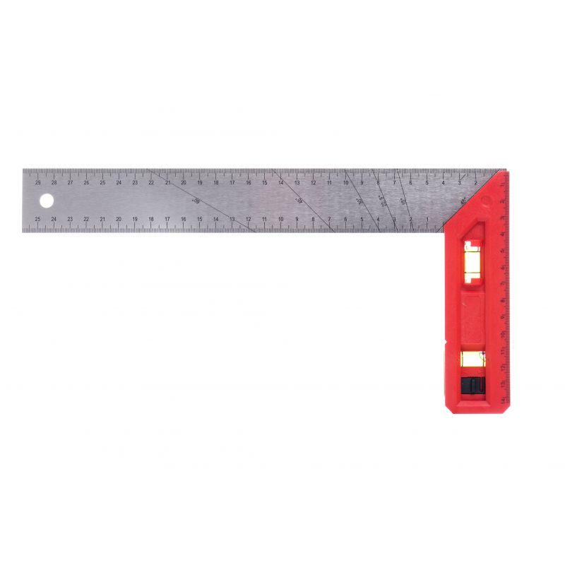 Kątownik z poziomicą 300mm KD10727