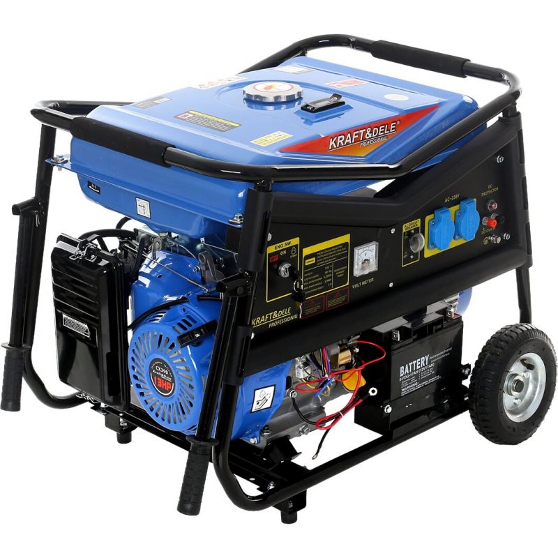 Jednofázová elektrocentrála 5000W 12/230V KD145