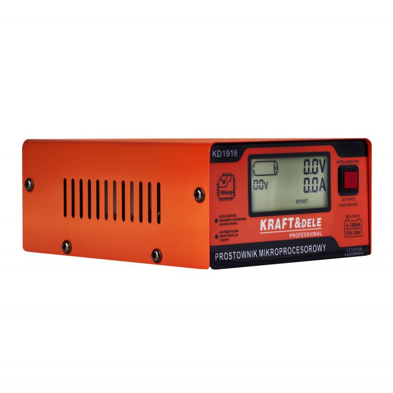 Prostownik mikroprocesorowy 10AMP 12/24V