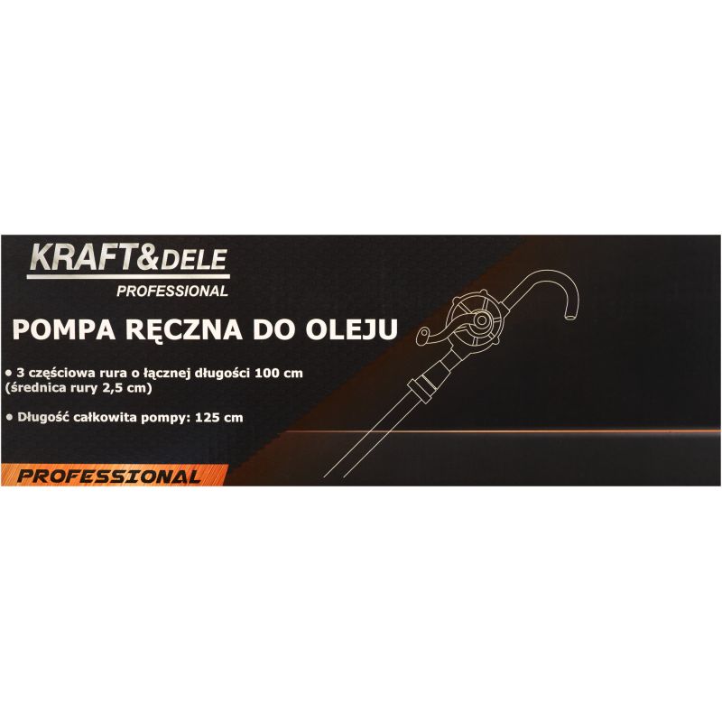 Pompa ręczna do oleju KD5127