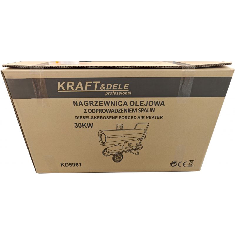 Olejový ohrievač 30 kW, model KD5961