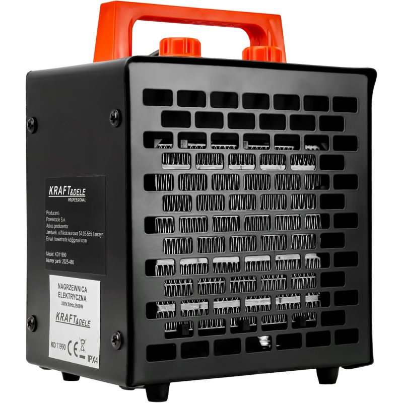 Elektrický ohrievač 2500 W, model KD11990
