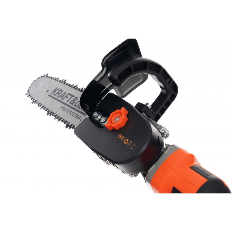 Akumulátorová uhlová brúska + adaptér píly KD10624