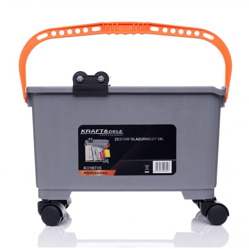 Wiadro glazurnicze 24L zestaw KD10785
