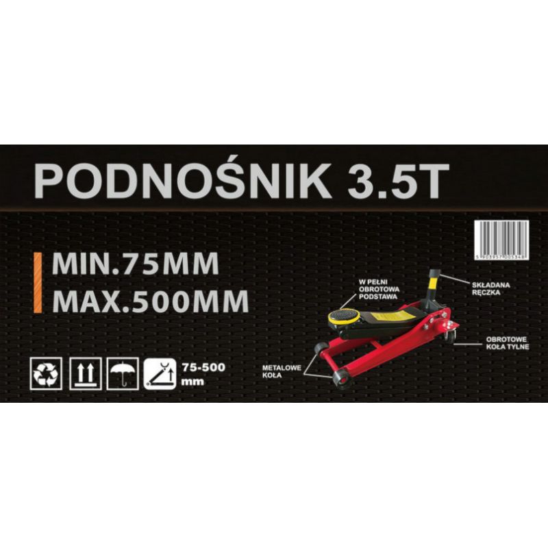 Podnośnik z pedałem 3,5T KD356