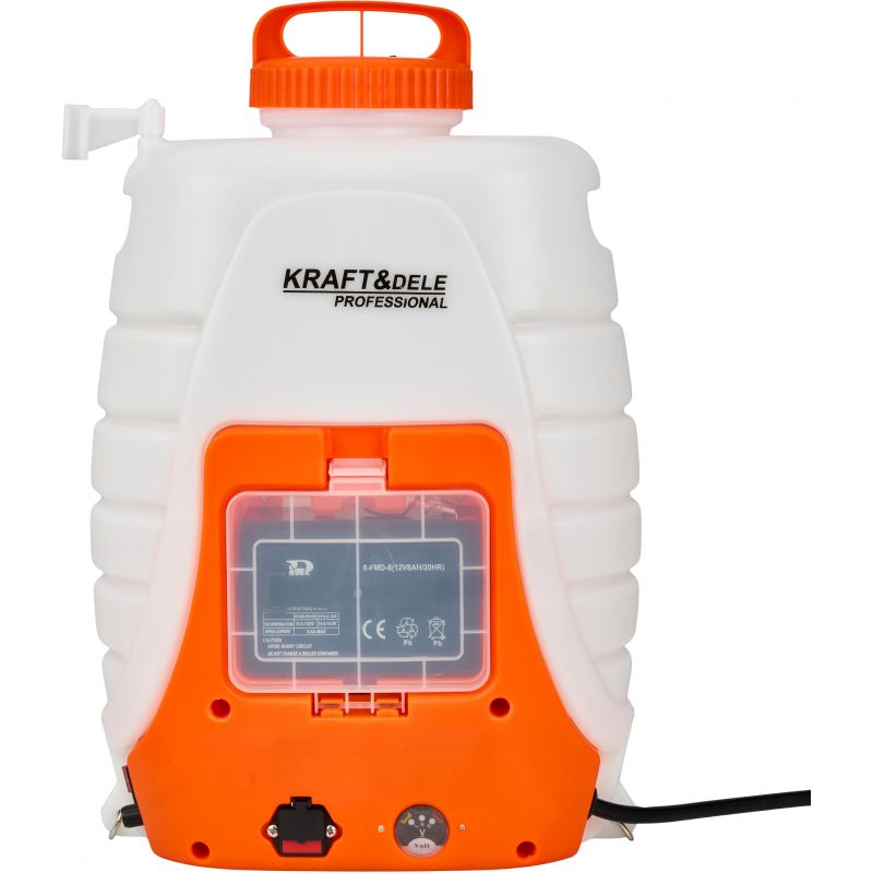 Opryskiwacz akumulatorowy 18l zestaw XXL 12V 8Ah KD2031