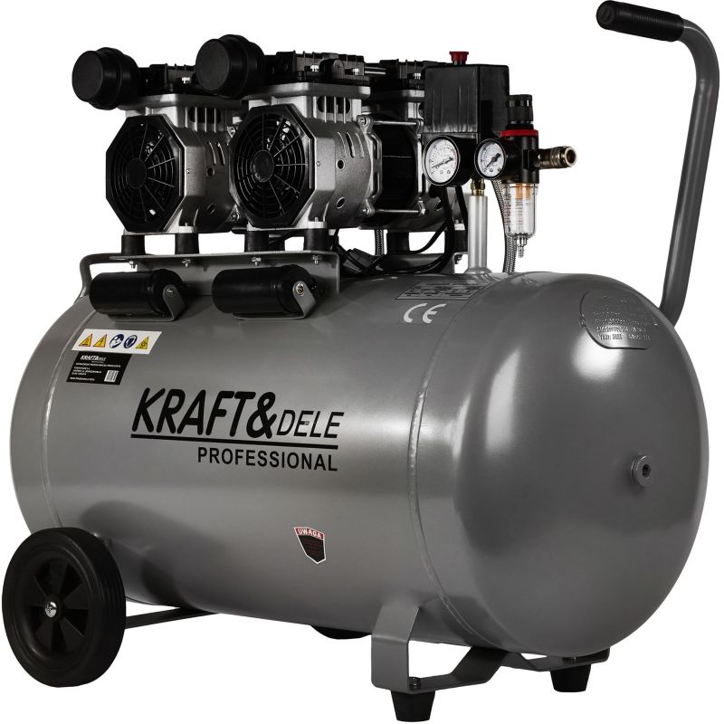 Kompresor bezolejowy 100L / 2 x 1500W KD1398