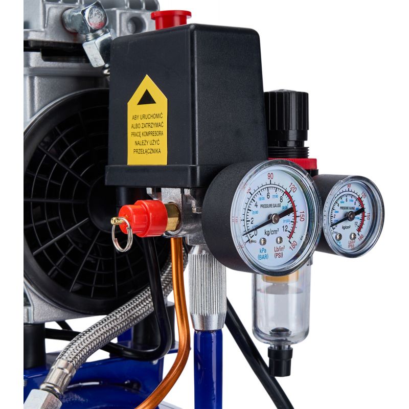 Kompresor bezolejowy 9L 550W 155L/min KD4098