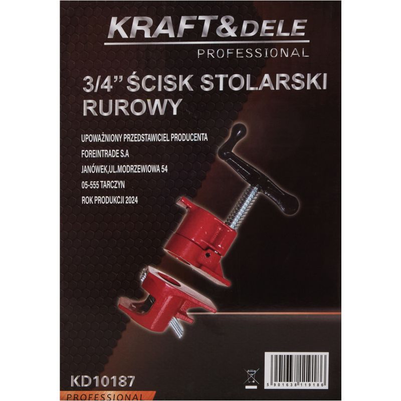Ścisk rurowy 3/4" KD10187