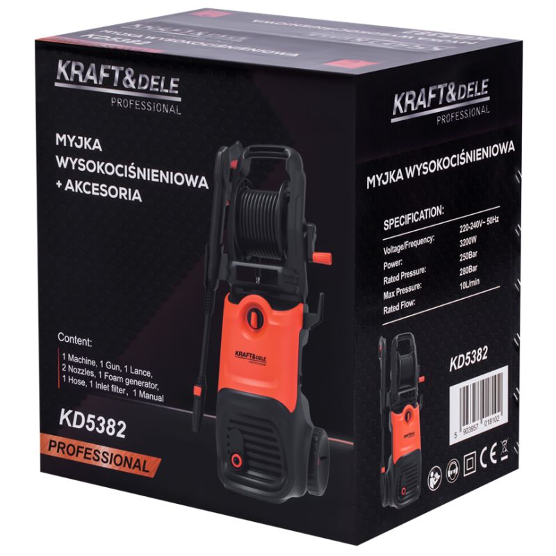 Myjka Ciśnieniowa 3200W 280 Bar KD5382