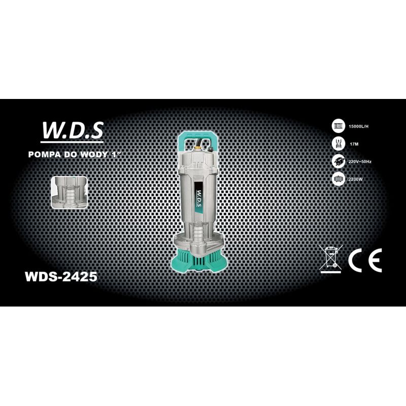 Pompa do wody 2200W 1" 15000l/h WDS2425