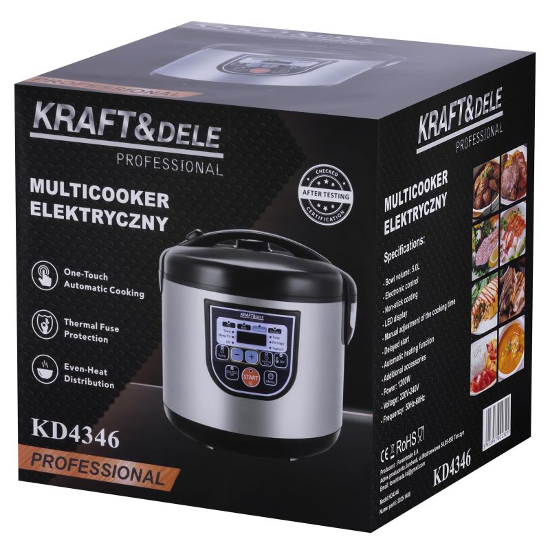 Multicooker elektryczny 5L 1200W KD4346