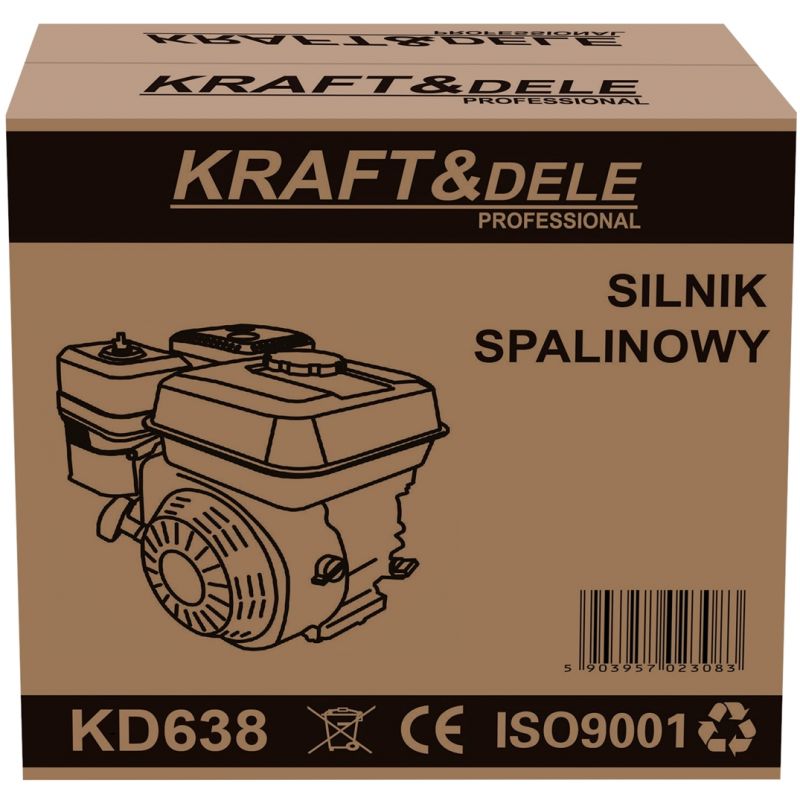 Silnik spalinowy 7KM wałek 20mm KD638