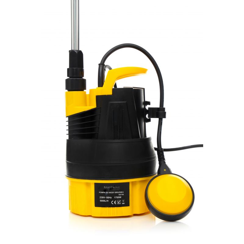 Pompa ogrodowa zatapialna z pływakiem 1700W KD746