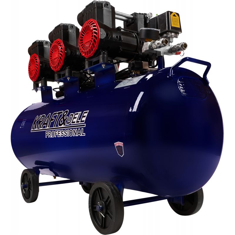 Kompresor bezolejowy 100L 6000W 660L/MIN niebieski KD4094