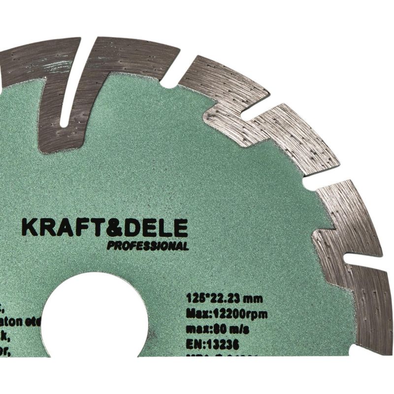 Tarcza diamentowa segmentowa 125x22,2mm KD928