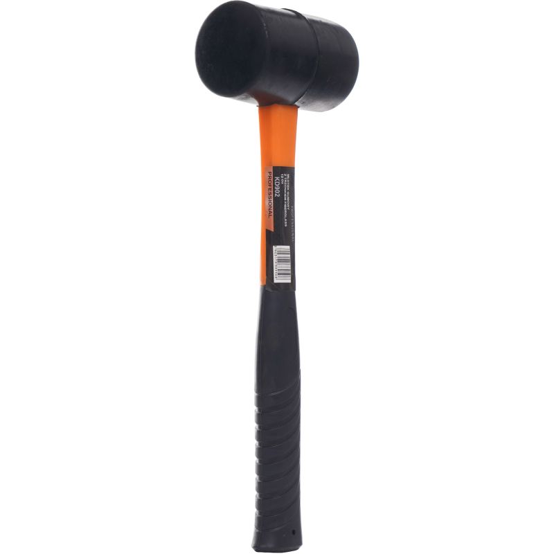 Młotek gumowy z rączką fiberglass KD902