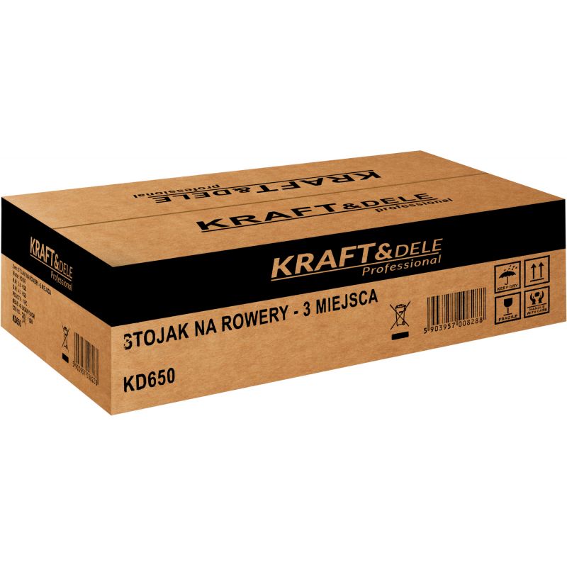 Stojak na rowery - 3 miejsca KD650