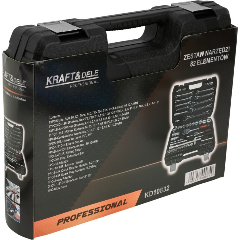 Zestaw Kluczy 82el. KD10832