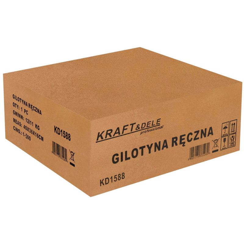 Gilotyna ręczna 5" do blachy stalowej prętów nożyce