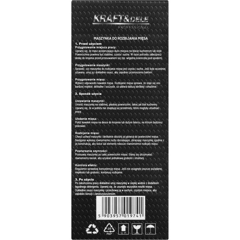 Maszynka do rozbijania mięsa KD4193