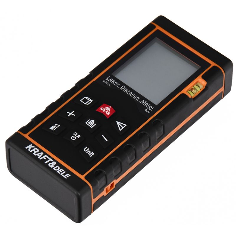 Laserowy miernik cyfrowy dalmierz 40m KD10405