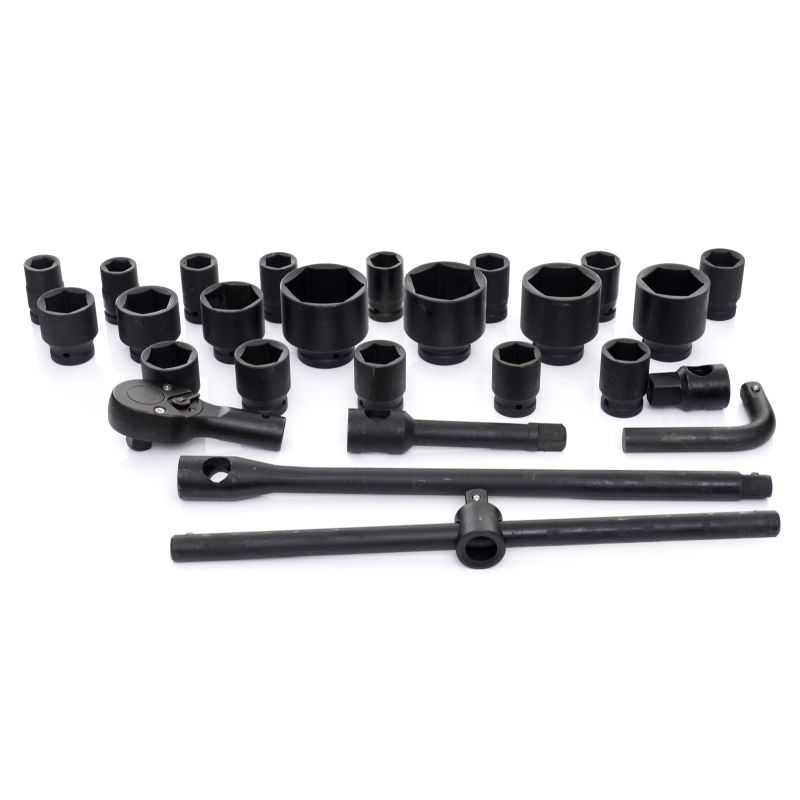 Nasadki udarowe 3/4" 6 kątne 26 szt. KD11758