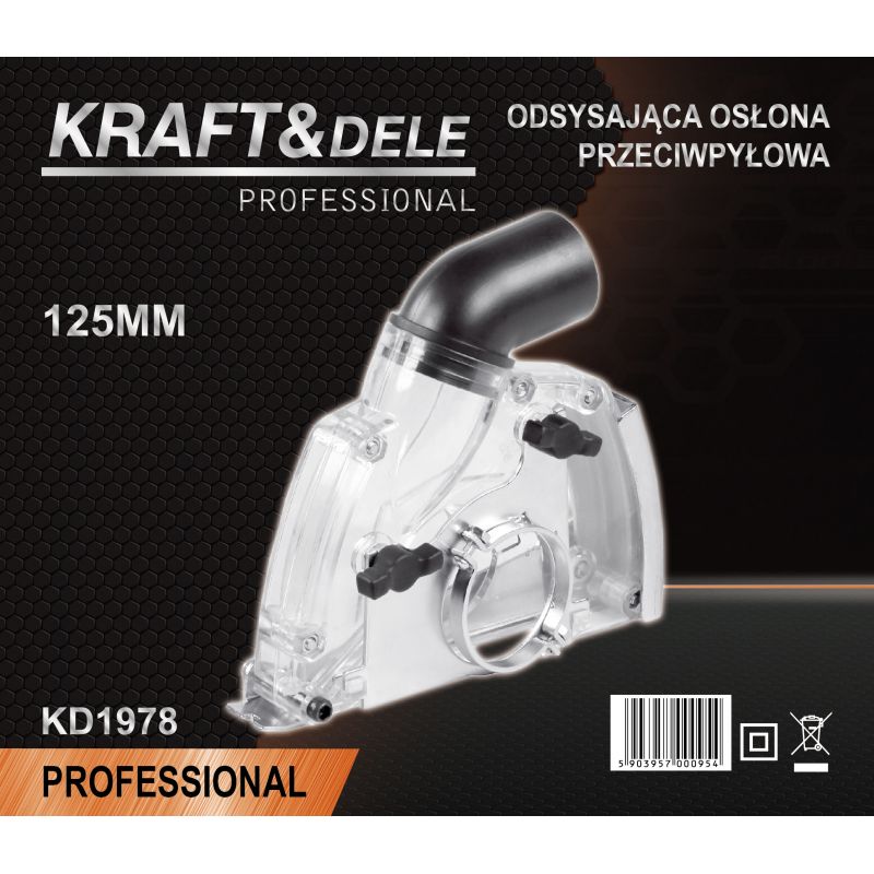 Osłona przeciwpyłowa odsysająca do szlifierki bruzdownicy KD1978