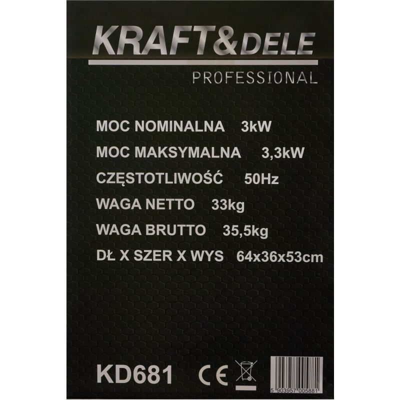 Invertorový generátor 3,3 kW KD681