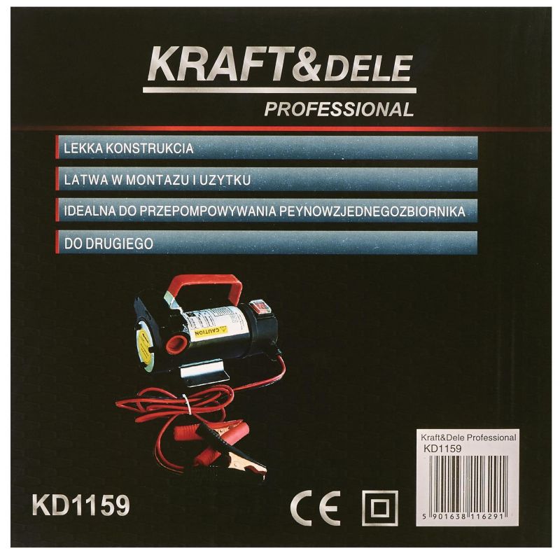 Pompa do Spuszczania Ropy Oleju 12V KD1159 pompka