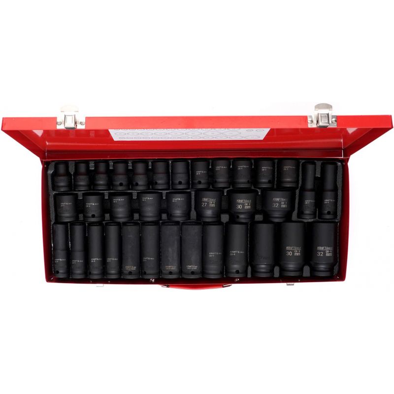 Zestaw nasadek udarowych 35el. 8-32mm KD11756