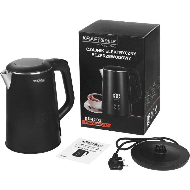 Rýchlovarná kanvica s reguláciou teploty 1,6 l 1500 W KD4105