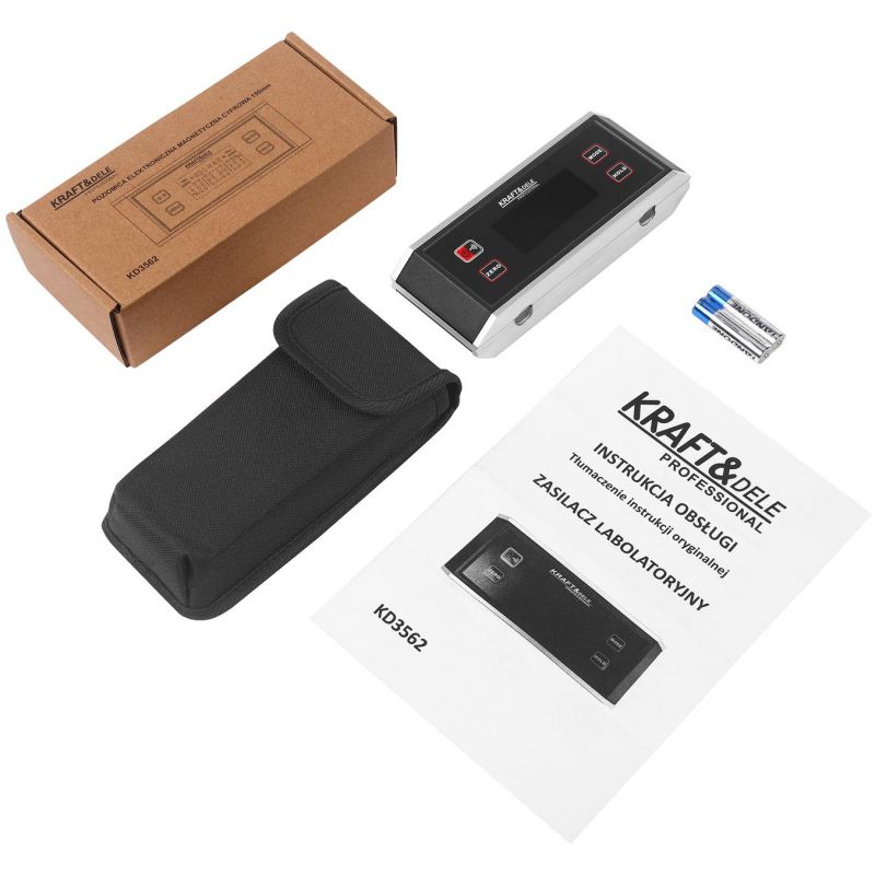 Poziomnica elektr.magnetyczna cyfr. 150 mm KD3562