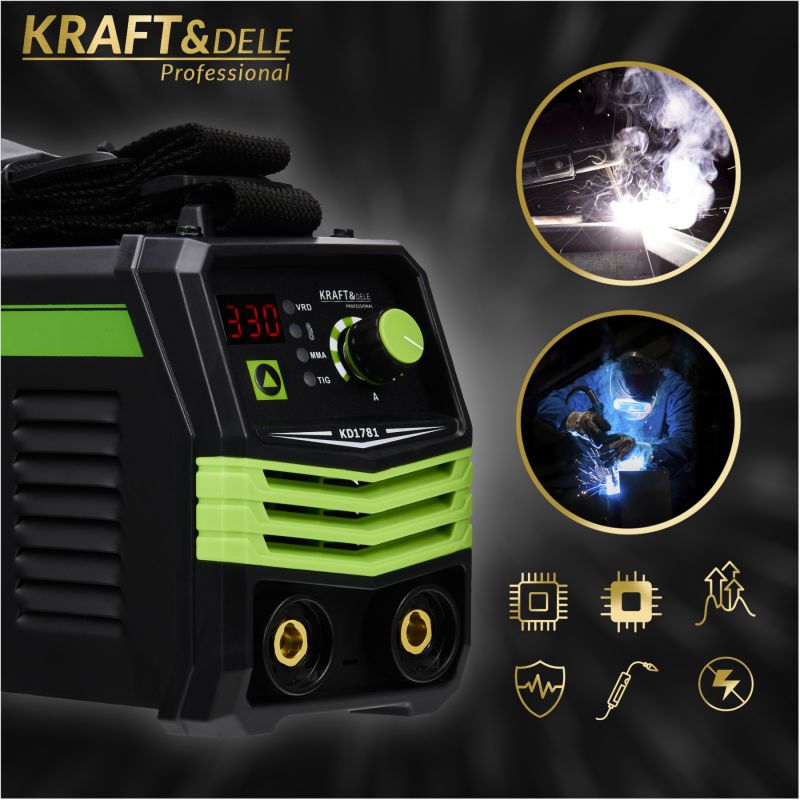 Spawarka inwertorowa 330A MMA TIG LIFT VRD KD1781