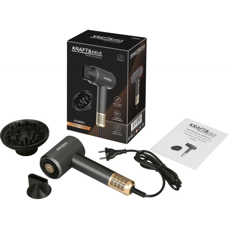 Suszarka do włosów 2200W KD4381