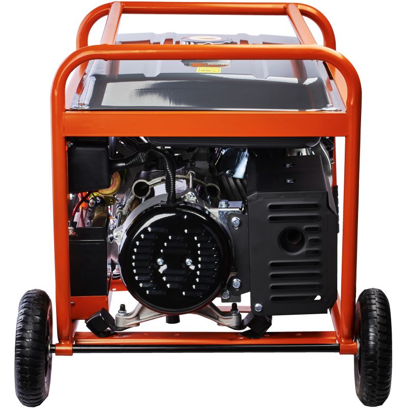 Generátor produkuje 7500 W, 230/400 V, model KD147