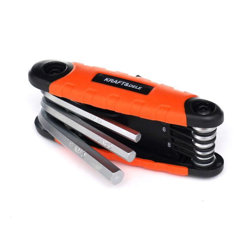 Zestaw imbusów składanych 8 el. hex KD11934