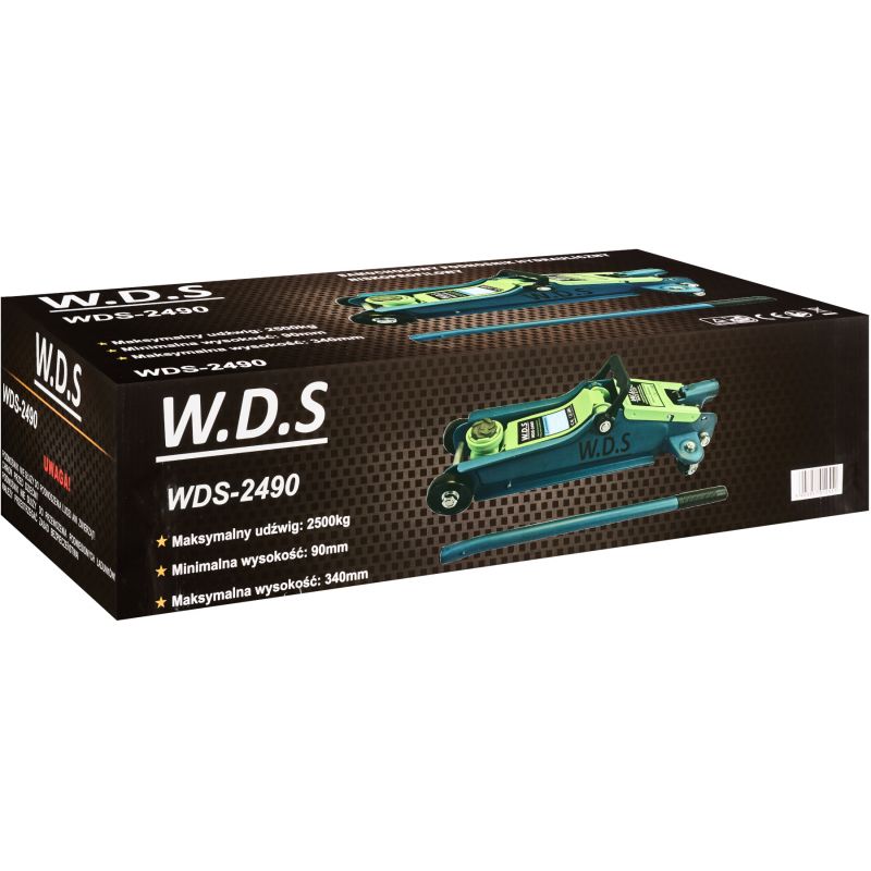 Podnośnik niskoprofilowy 2,5T WDS2490