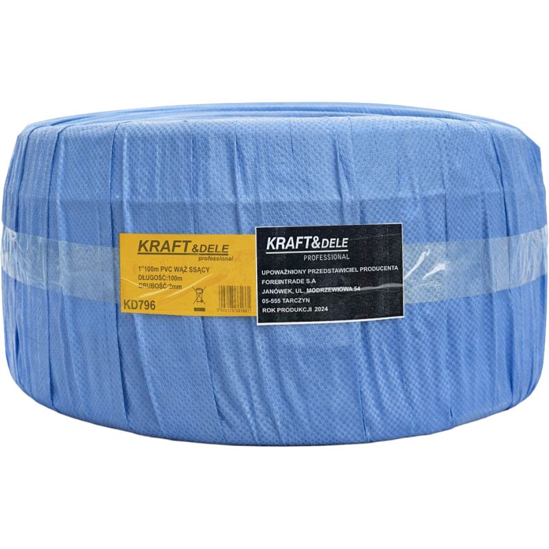 Wąż zasysający 1" 100M 2mm KD796