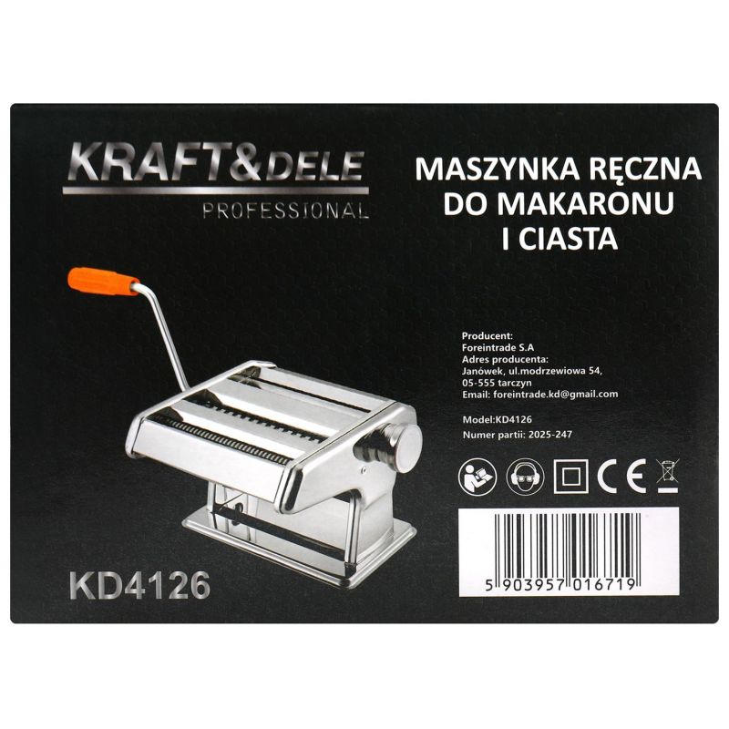 Ručný strojček na cestoviny a cesto KD4126