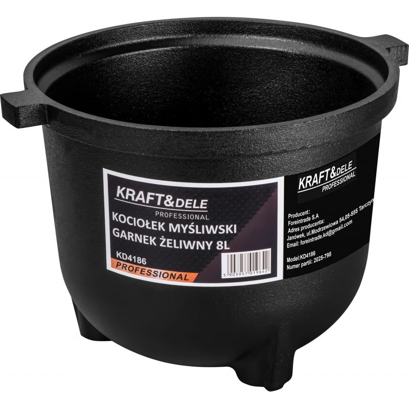 Lovecký kotol / liatinový kotol 8L KD4186