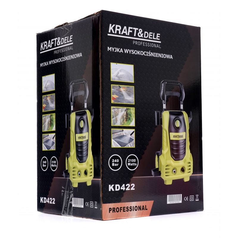 Myjka wysokociśnieniowa z pompą zasysającą 240bar 2100W KD422