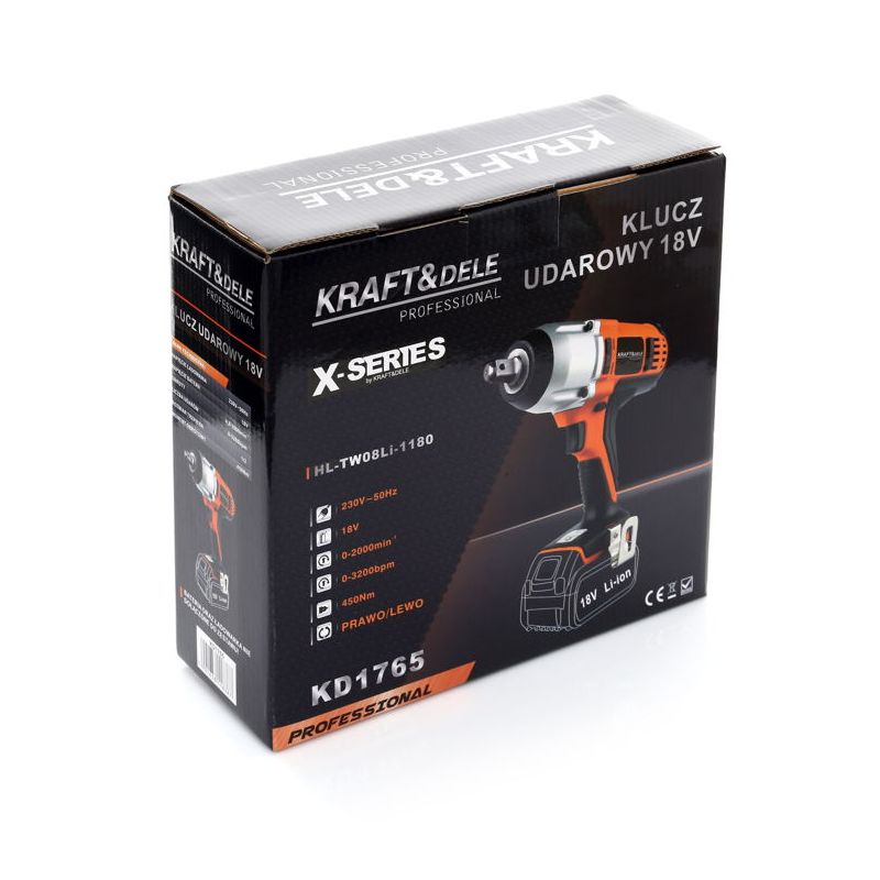 Klucz udarowy 20V X-SERIES KD1765